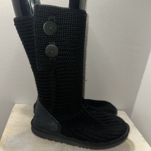 UGG Cardy II Black 1017328K Kid's / Youth Winter Boot - Picture 8 of 12